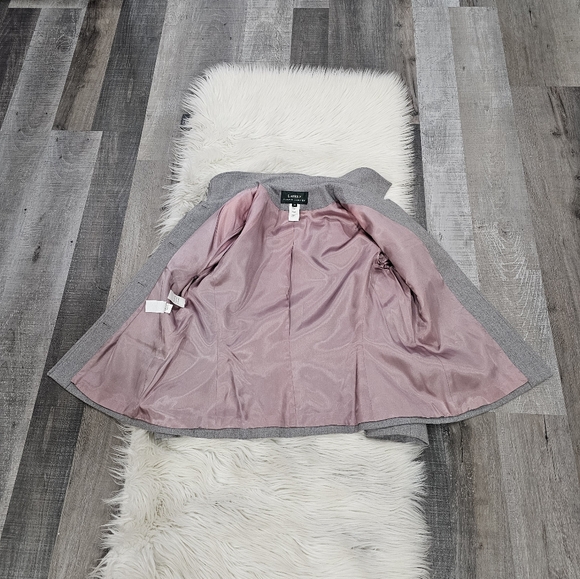 Ralph lauren Gray Wool button front blazer Jacket - Picture 9 of 10